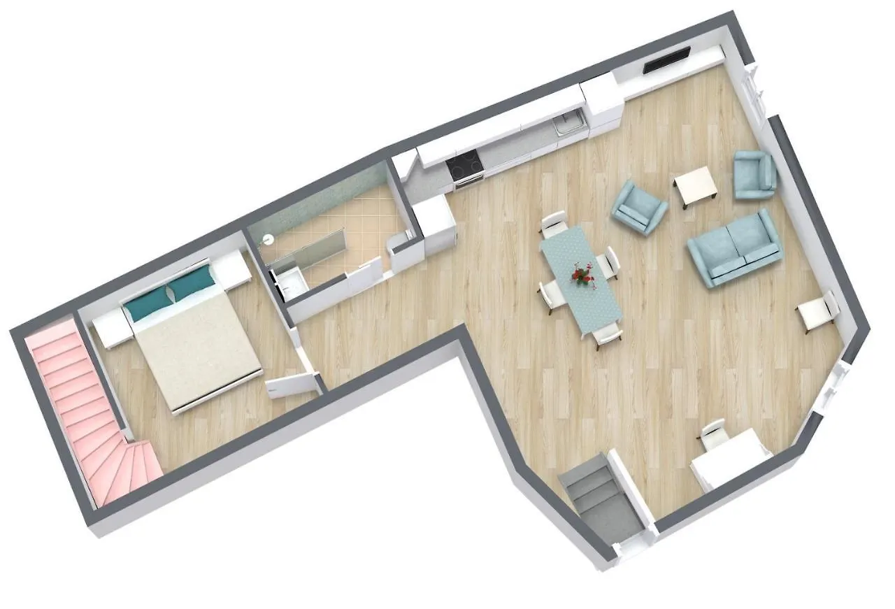 Casita Pueblo Villa Pollença Tatil Evi